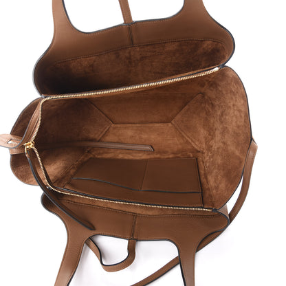Celine Smooth Calfskin Suede Small Tri-Fold Bag Camel 5 of 9