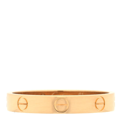 Cartier 18K Yellow Gold 3.5mm LOVE Wedding Band Ring 61 9.5 1 of 5