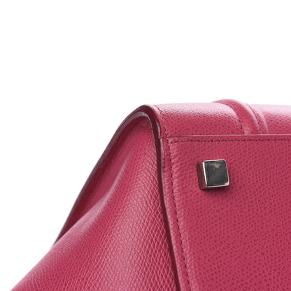Celine Grained Calfskin Medium Phantom Luggage Fuchsia 7 of 12