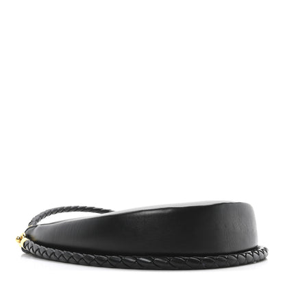 Bottega Veneta Smooth Calfskin Hula Hoop Shoulder Bag Black 4 of 9