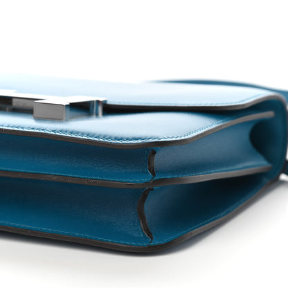 Hermes Tadelakt Constance 18 Bleu Izmir 8 of 10