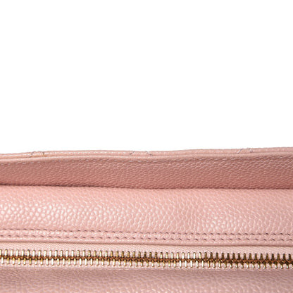Chanel Caviar Quilted Petit Timeless Shopping Tote PTT Pink 9 of 11
