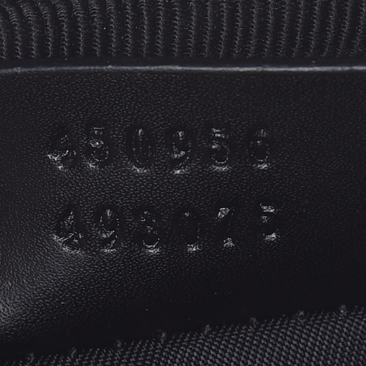 GG Supreme Monogram Web Belt Bag Black