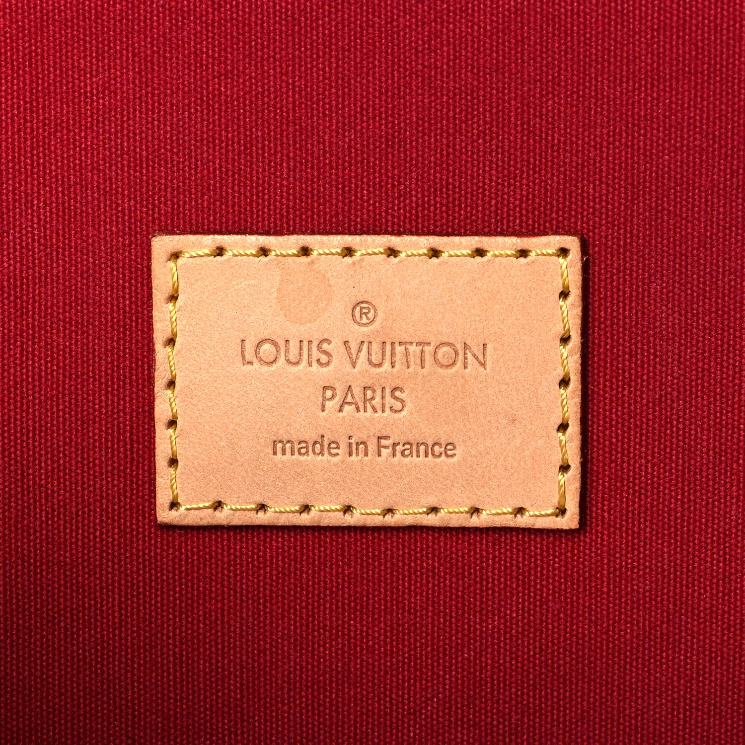 Louis Vuitton Vernis Alma GM Pomme D'Amour 6 of 9