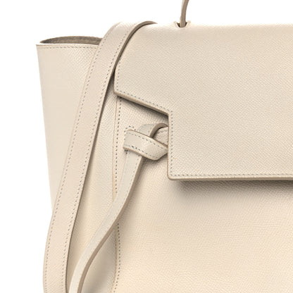 Celine Grained Calfskin Mini Belt Bag White 8 of 14