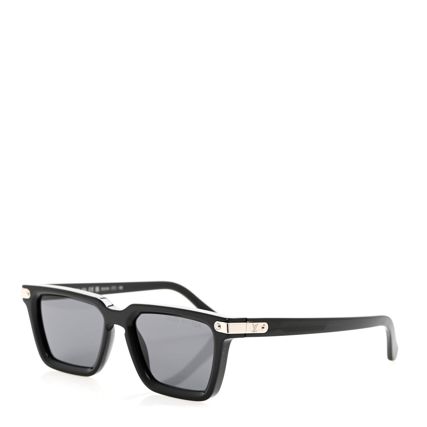 LOUIS VUITTON Acetate Z1974U Sunglasses Black