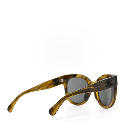 Chanel Acetate Butterfly Signature CC Sunglasses 5358-A 4 of 6