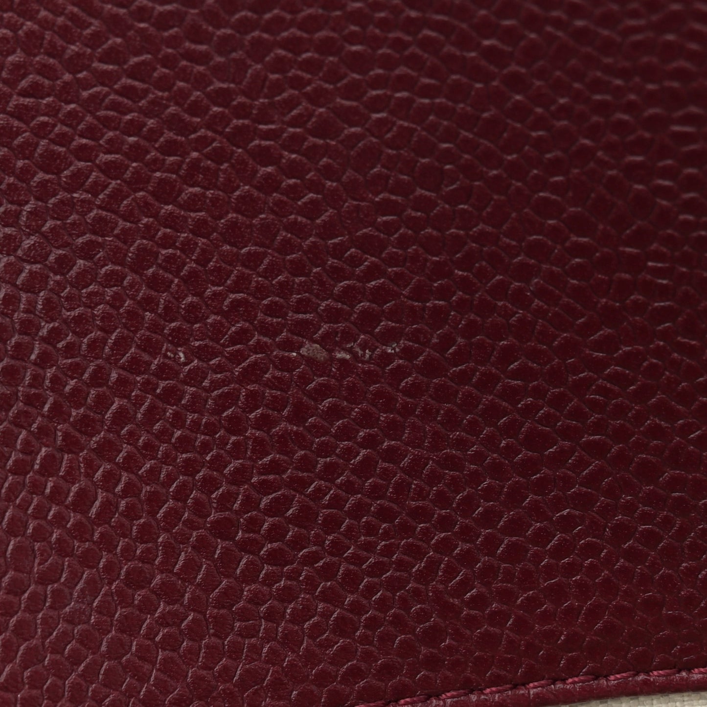 Caviar Quilted Large Timeless CC Soft Tote Dark Red