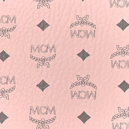MCM Visetos Medium Aren Hobo Powder Pink 7 of 11