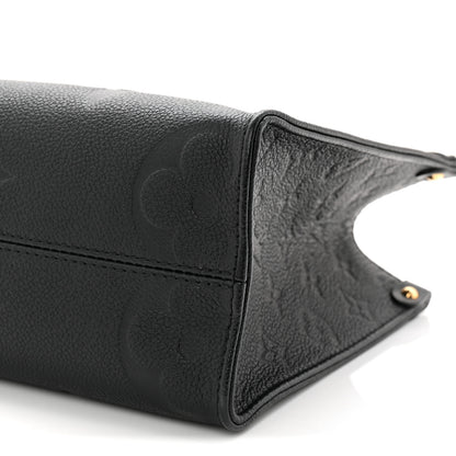 Louis Vuitton Empreinte Monogram Giant Onthego PM Black 9 of 9