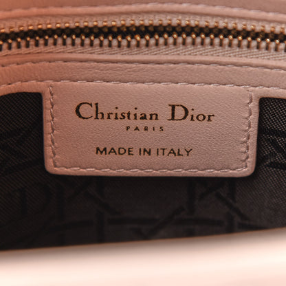 Christian Dior Lambskin Cannage Medium Lady Dior Light Pink 9 of 10
