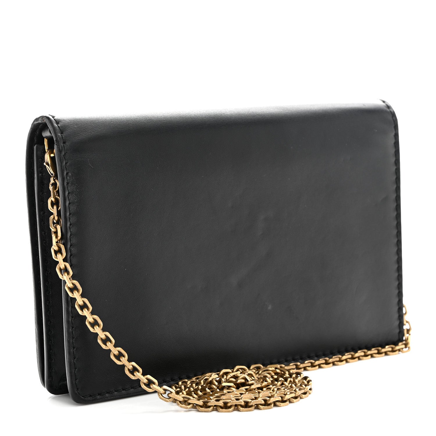 Christian Dior Calfskin J'Adior Wallet on Chain Pouch Black 3 of 14
