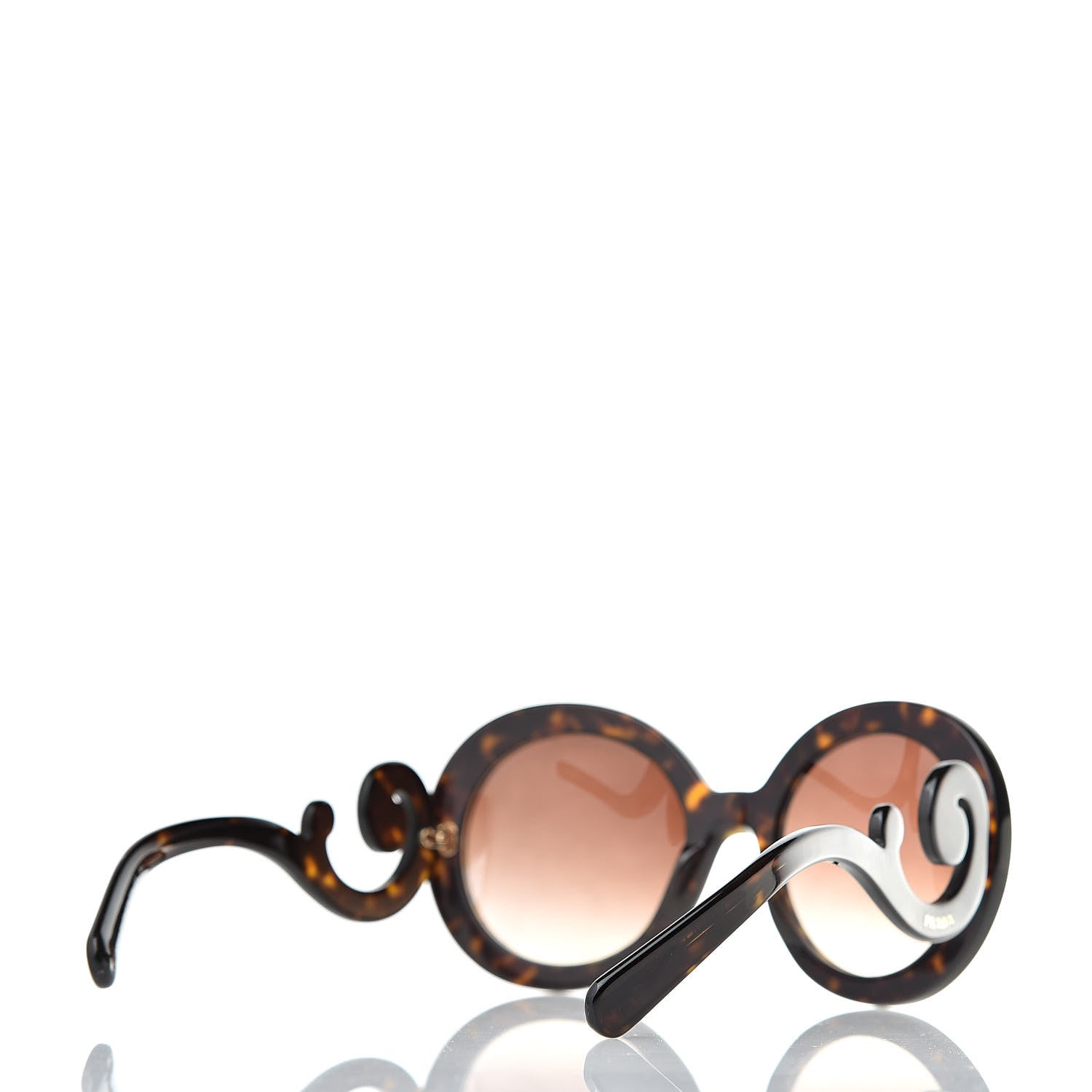 Prada Baroque Sunglasses SPR 27N Tortoise 4 of 9