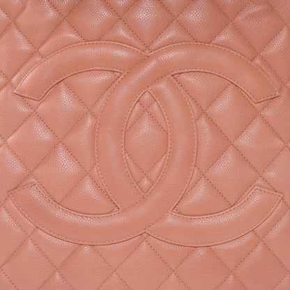 Chanel Caviar Medallion Tote Salmon Pink 11 of 11