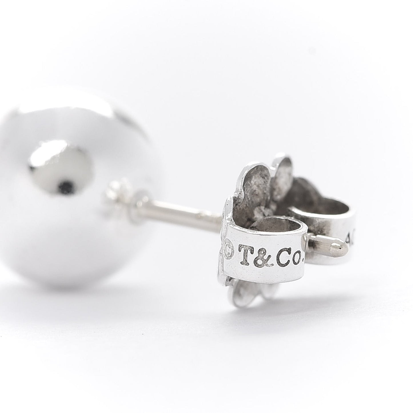 Sterling Silver 8mm HardWear Ball Earrings