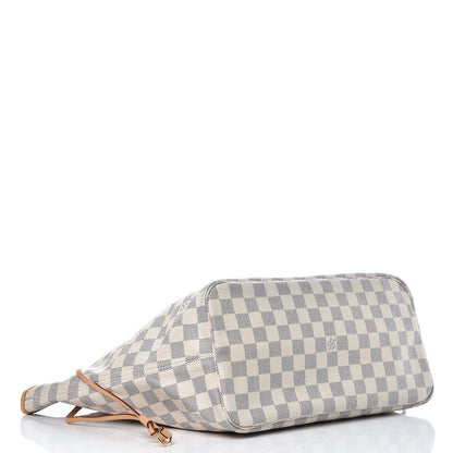 Louis Vuitton Damier Azur Neverfull MM 4 of 17