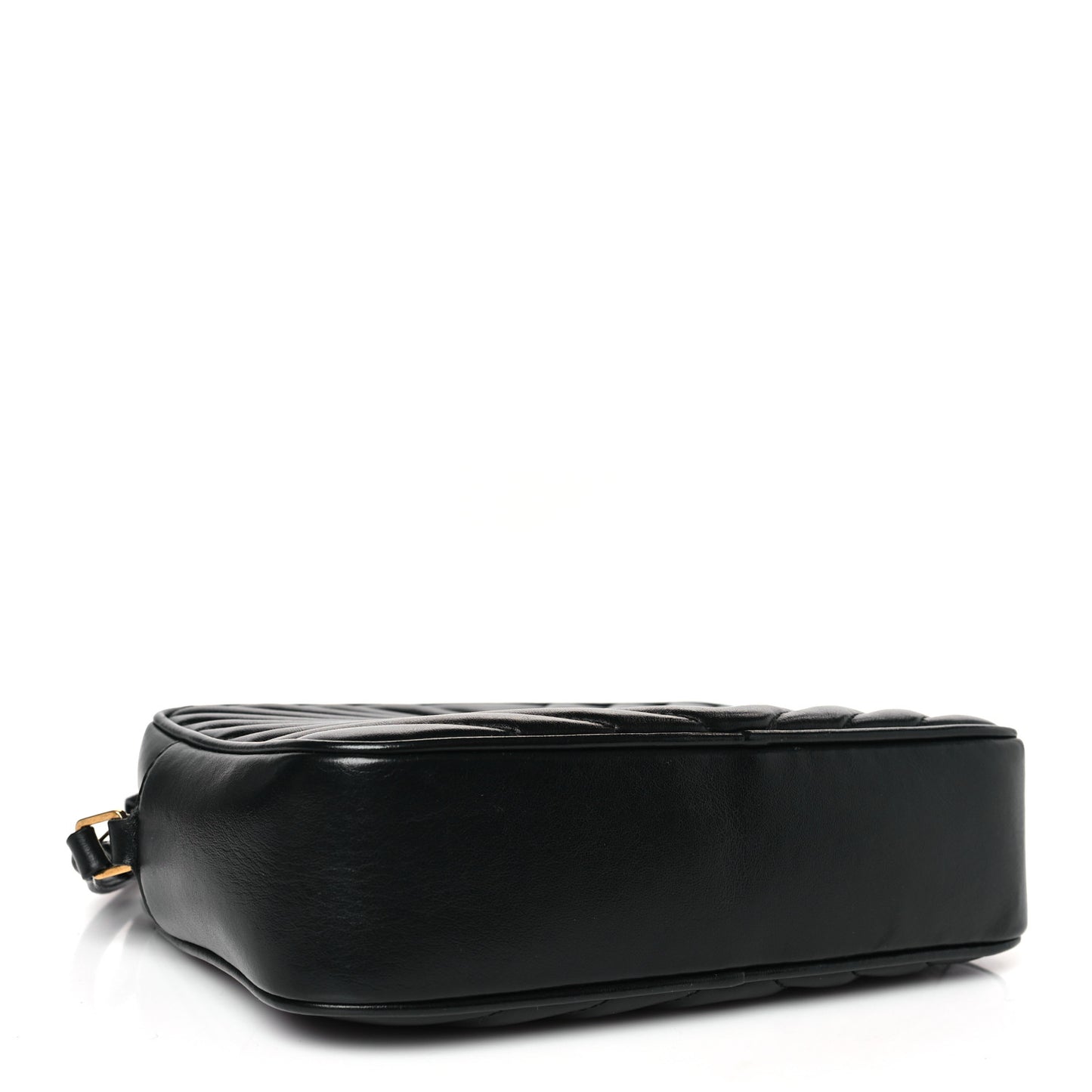 Calfskin Matelasse Monogram Lou Camera Bag Black