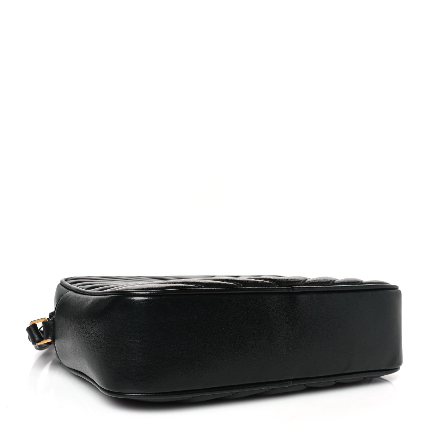 Saint Laurent Calfskin Matelasse Monogram Lou Camera Bag Black 4 of 9