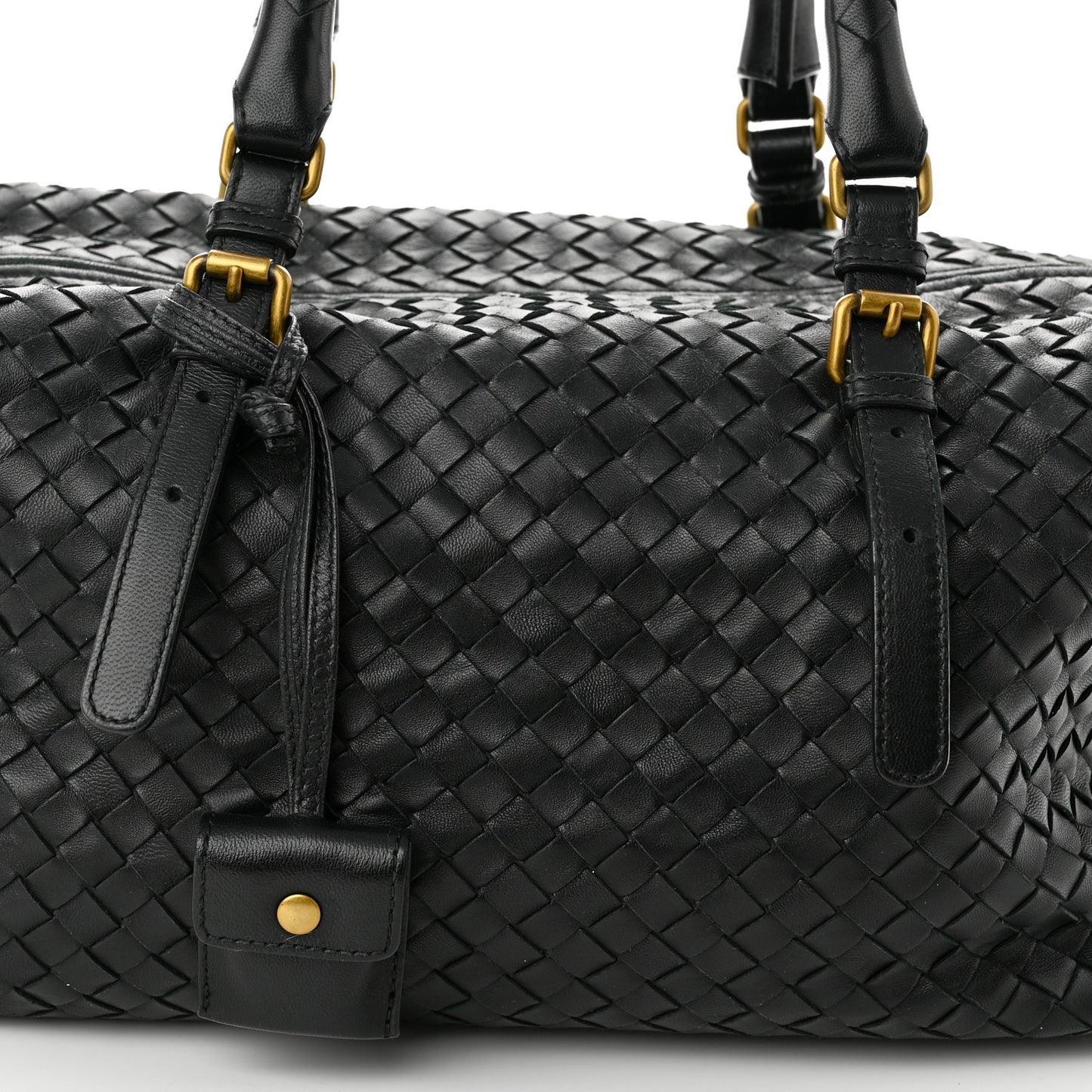 Nappa Intrecciato Boston Black