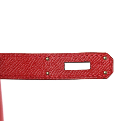 Hermes Epsom Birkin 30 Rouge Casaque 7 of 13