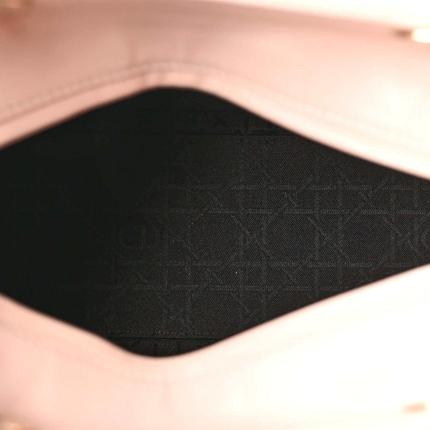 Christian Dior Lambskin Cannage Medium Lady Dior Light Pink 5 of 10