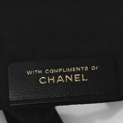Chanel Grosgrain Quilted Jewelry Roll Case 6 of 8