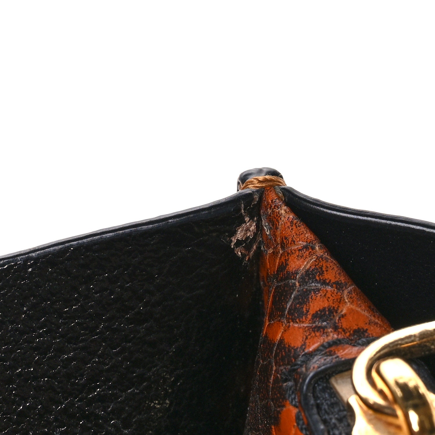 Marc Jacobs Calfskin Snakeskin Embossed Mini Grid Tote Bag Brown Butter Multicolor 12 of 15