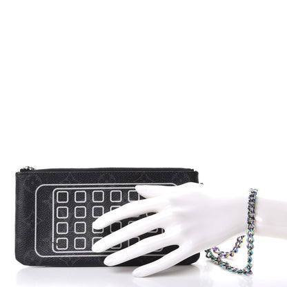 Louis Vuitton Monogram Eclipse Flash Fragment IPhone Pouch 2 of 7