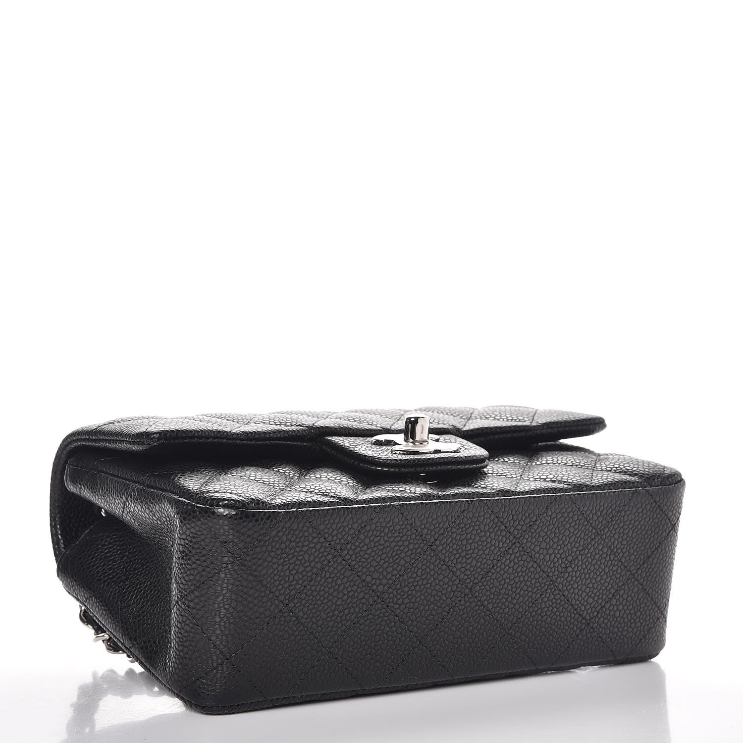 Chanel Caviar Quilted Mini Rectangular Flap Black 4 of 8