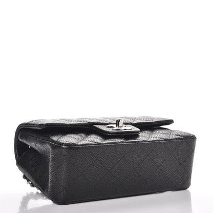 Chanel Caviar Quilted Mini Rectangular Flap Black 4 of 8