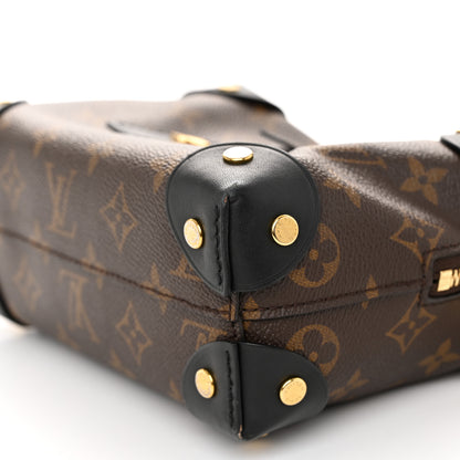 Louis Vuitton Monogram Petite Malle Souple Black 9 of 10