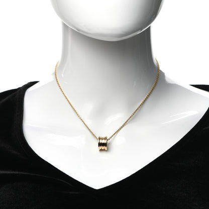 Bulgari 18K Yellow Gold B.Zero1 Pendant Necklace 2 of 4