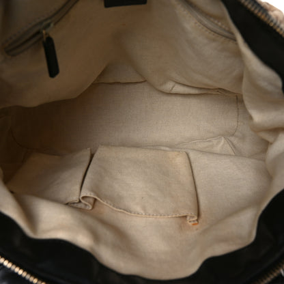 Gucci Diamante Medium Sukey Top Handle Bag Beige Black 5 of 10