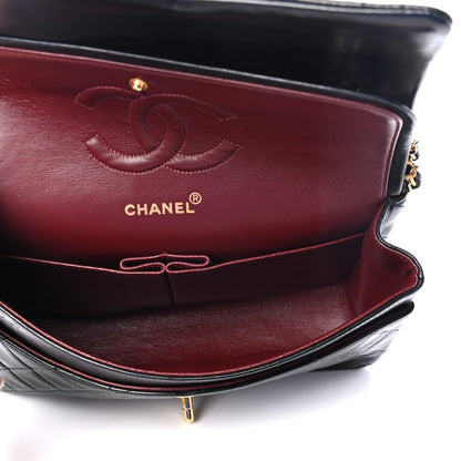 Chanel Lambskin Quilted Medium Double Flap Black 4 of 4