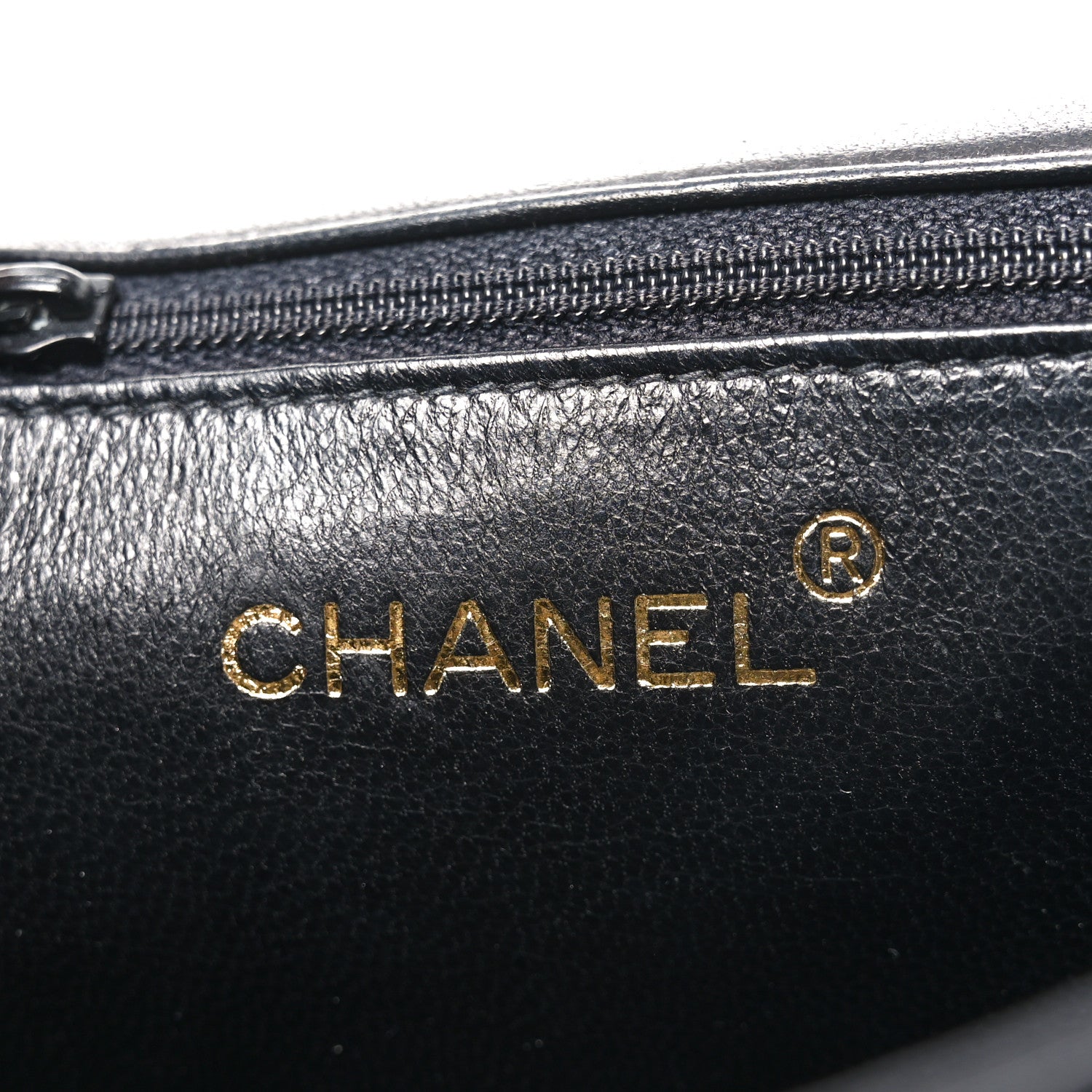 Chanel Lambskin Quilted CC Small Single Flap Black 6 of 12