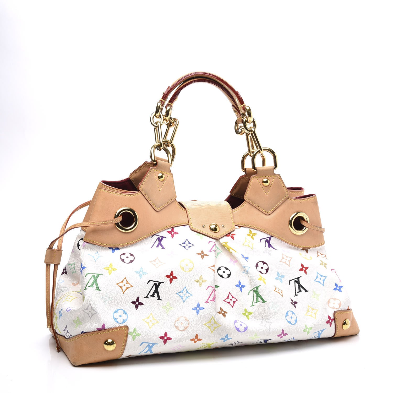 Louis Vuitton Monogram Multicolor Ursula White 2 of 9