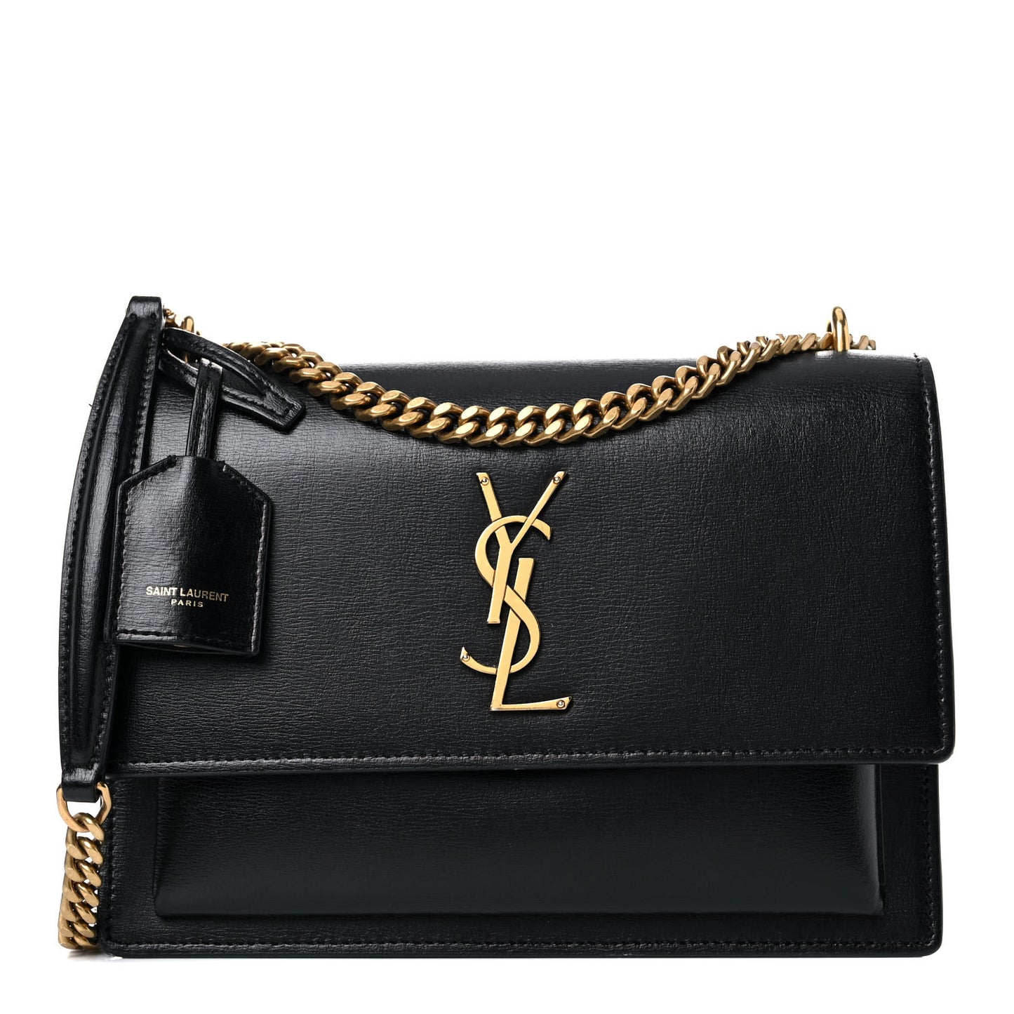 Calfskin Medium Monogram Sunset Black