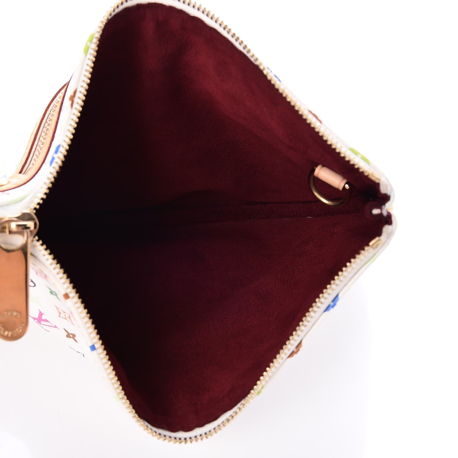 Louis Vuitton Monogram Multicolor Pochette Plate GM White 5 of 7