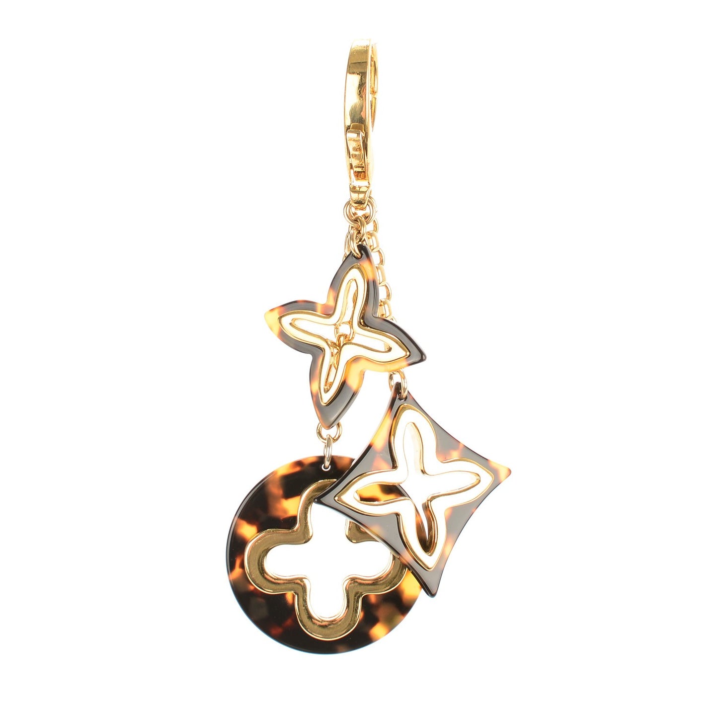 Insolence Bag Charm Ecaille