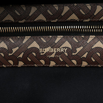 Burberry E-Canvas Monogram Stripe Backpack Bridle Brown 6 of 13
