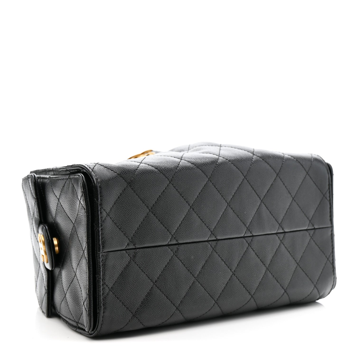 Chanel Caviar Quilted Small Chanel 25 Handbag Black Black 4 of 12
