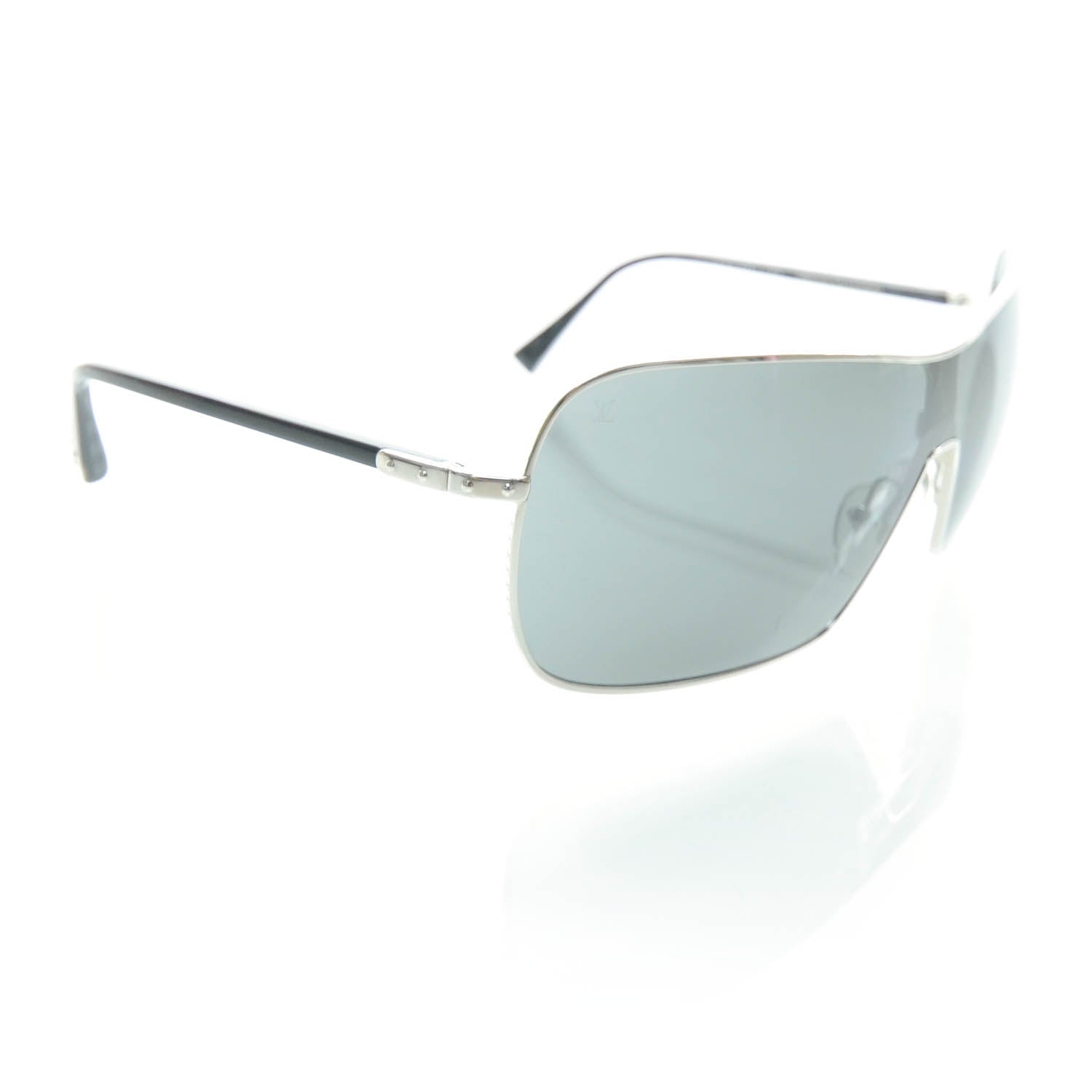 Louis Vuitton Conspiration Mask Sunglasses Silver 1 of 8