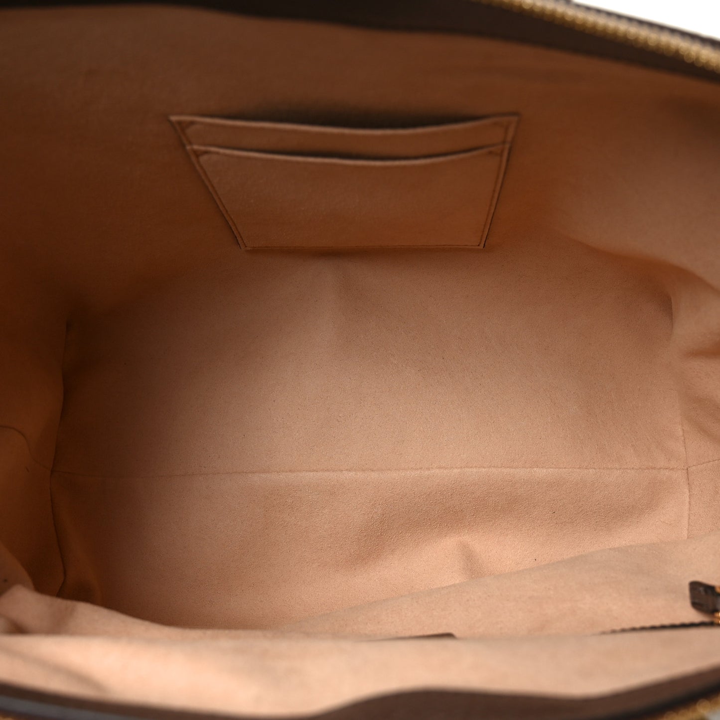 GG Supreme Monogram Web Medium Ophidia Tote Bag Brown