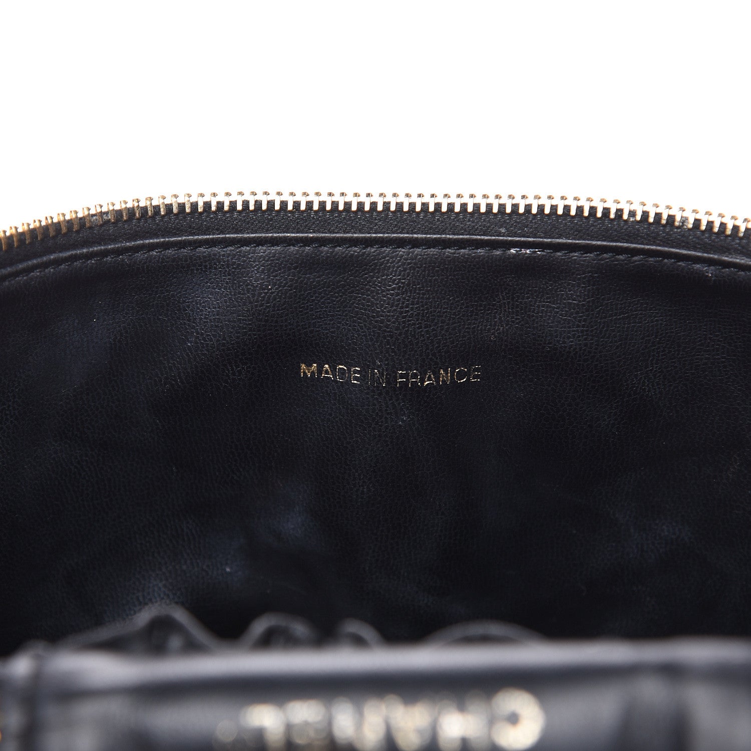 Chanel Caviar Cosmetic Vanity Bag Black 7 of 13