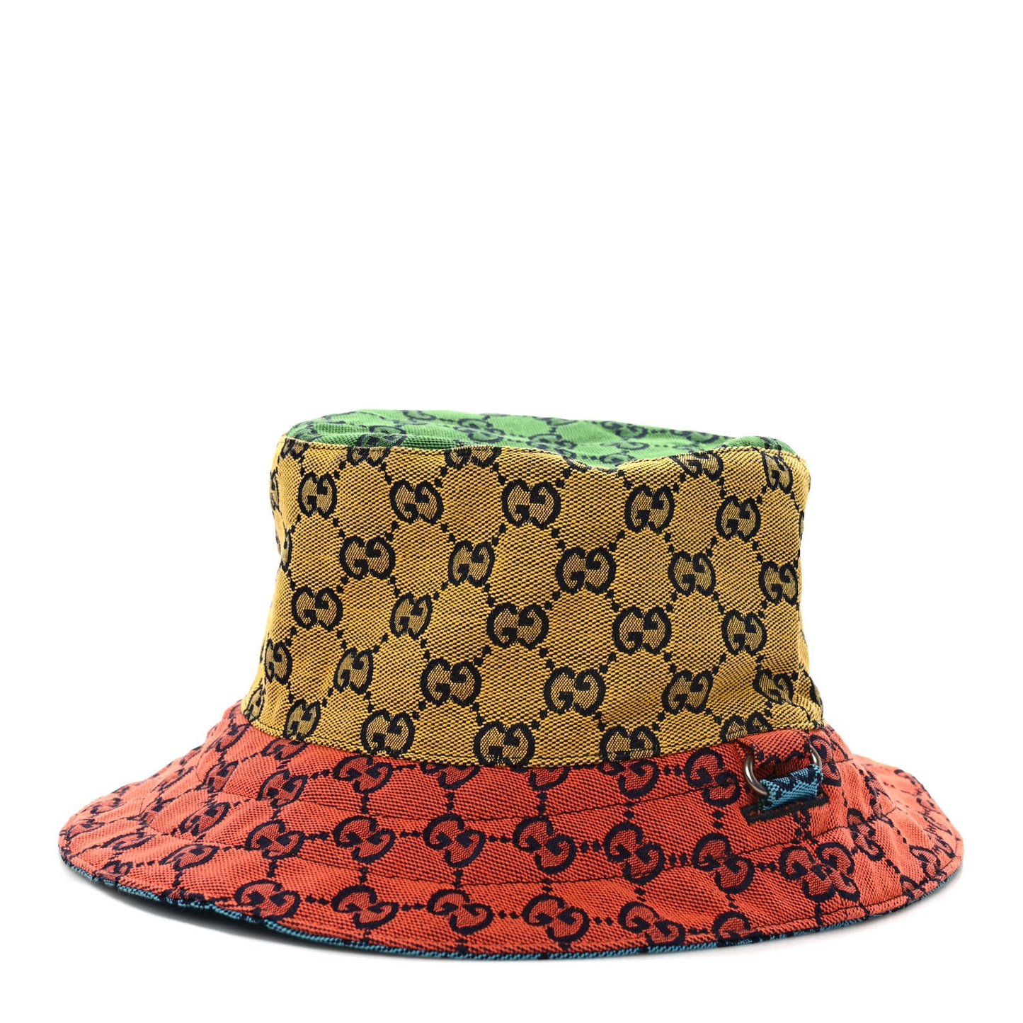 Monogram Multicolor Reversible Bucket Hat Yellow Multicolor