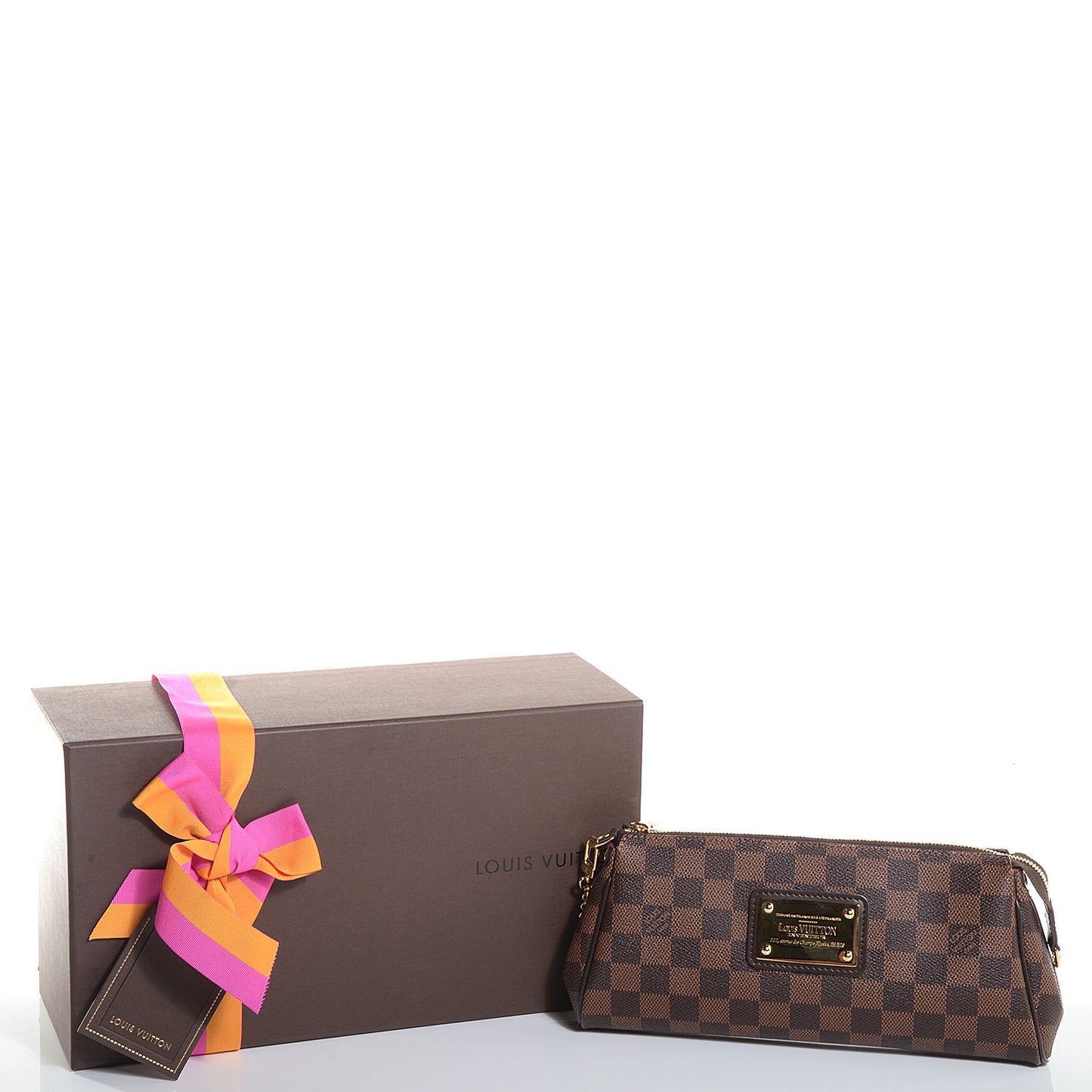Damier Ebene Eva Clutch