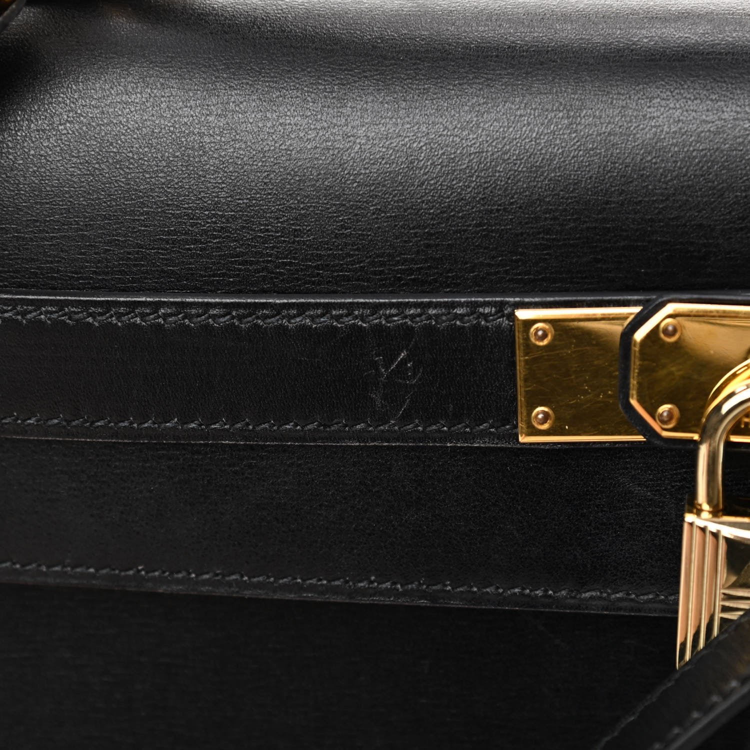 Hermes Box Kelly Sellier 32 Black 33 of 33