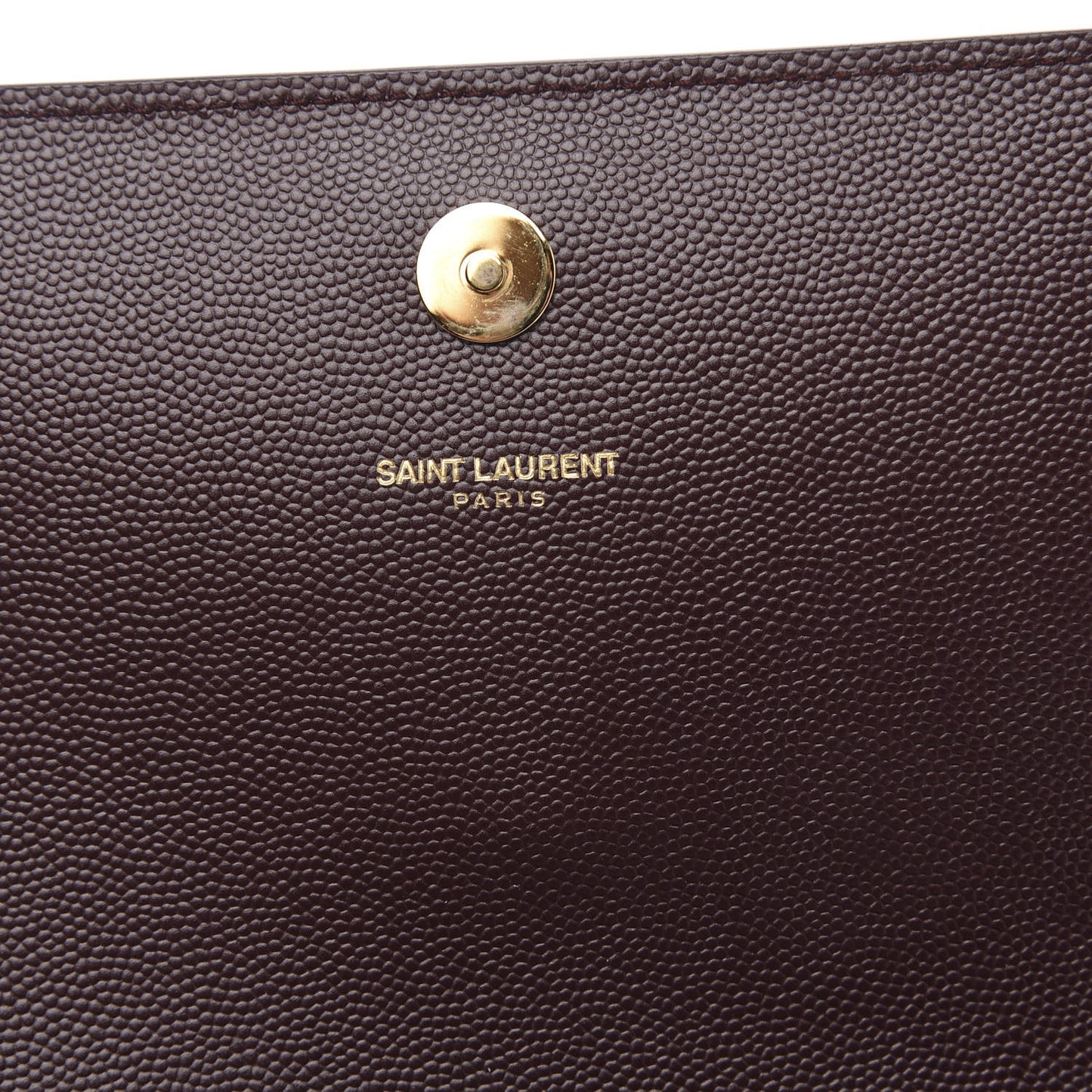 Grain De Poudre Classic Monogram Cassandre Clutch Amaranto