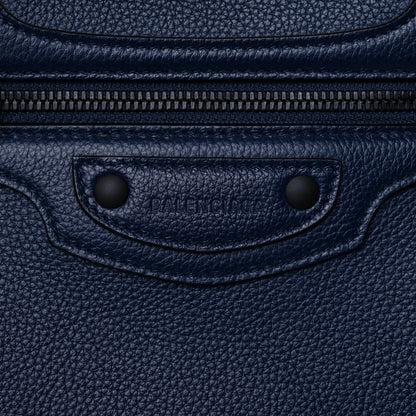 Balenciaga Grained Calfskin Black Hardware Neo Classic City Navy 8 of 8