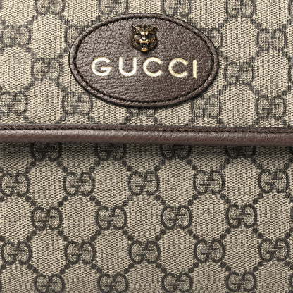 Gucci GG Supreme Monogram Neo Vintage Web Belt Bag Brown 8 of 10